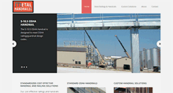Desktop Screenshot of metalhandrails.com
